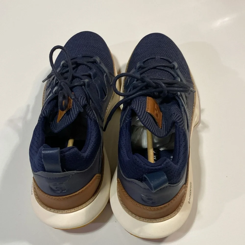 Cole Haan Men’s Grand Motion Stitch 2 Navy Titanium Shoes Sz 11.5M. NWOB